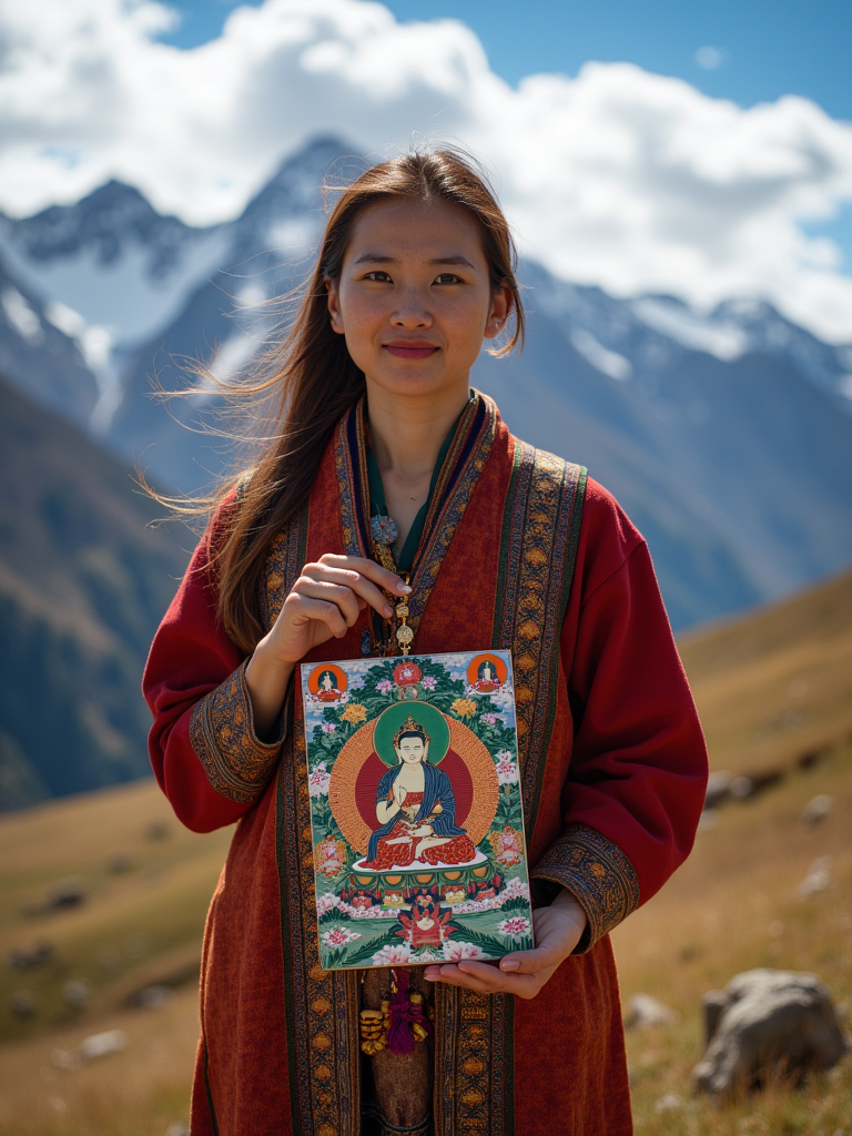 The Power of Thangka Pendants: Wearable Tibetan Sacred Art
