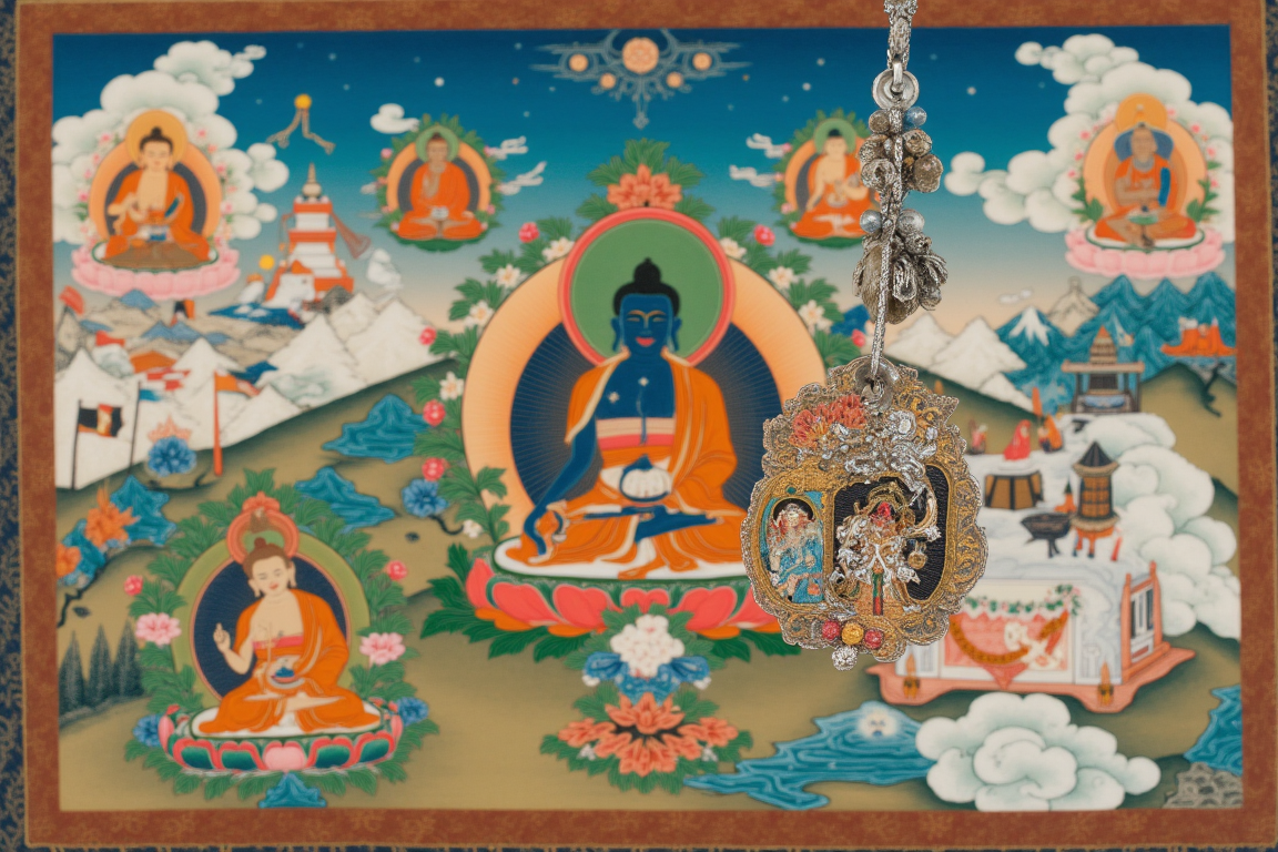 Unlocking the Spiritual Power of Tibetan Jewelry: From Blessed Malas to Thangka Pendants