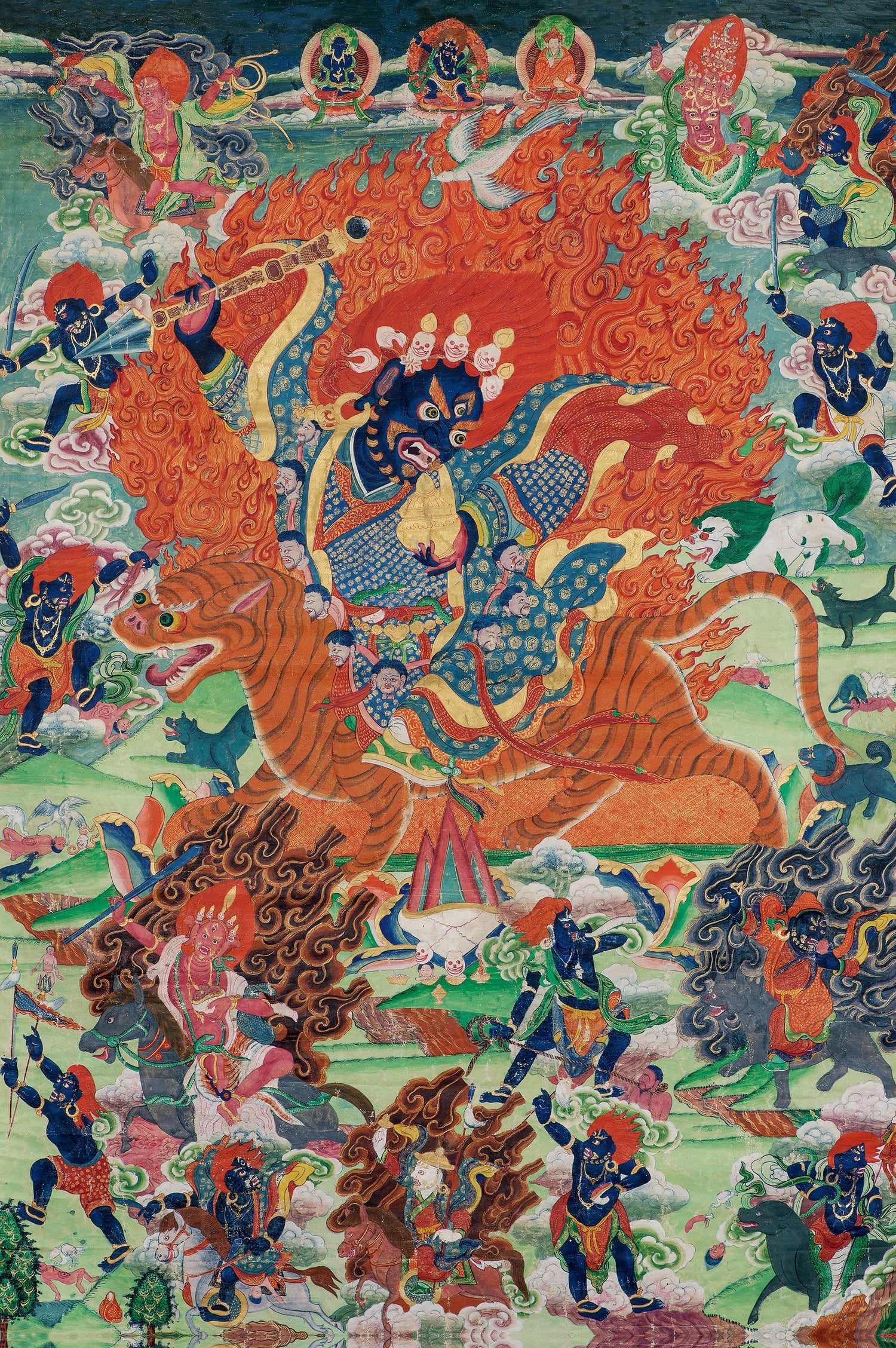 Meet Vajrakīlaya: Padmasambhava’s Wrathful Vajra for Transformation & Protection ⚡️🔱