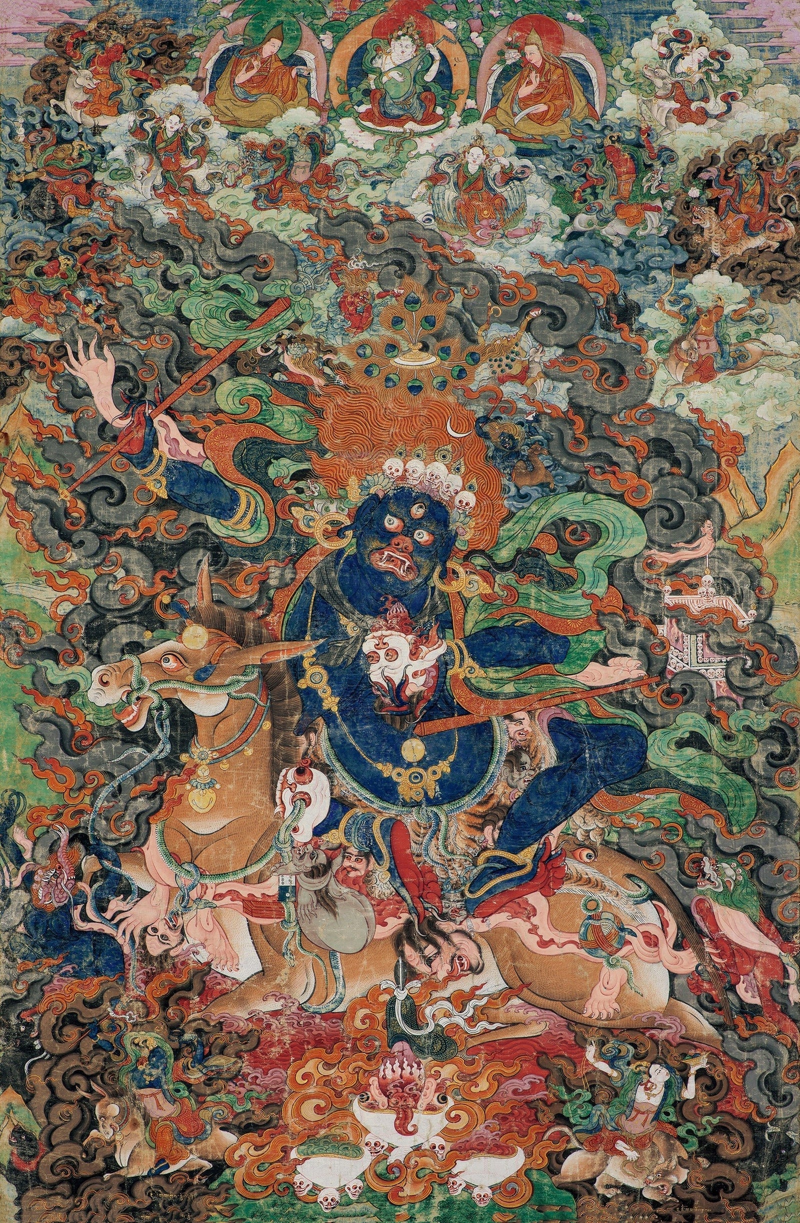 Meet Jixiang Tianmu: The Tibetan Goddess of Fortune & Prosperity - Buddhabelief