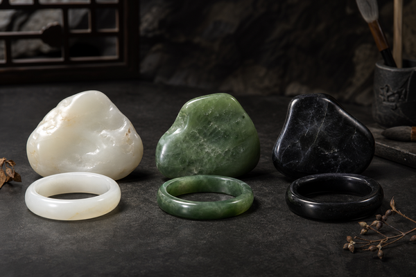 White Jade vs Green Jade vs Black Jade: Differences