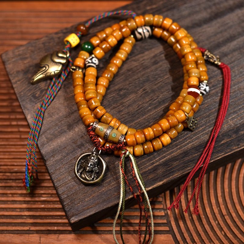 Zakiraham - 108 Beaded Prayer Rosary - Buddhabelief