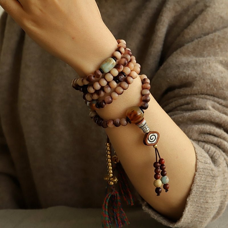 Original camel bone - 108 beads mala - view 6