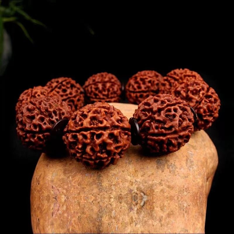 Nepalese Giant Vajra Bodhi Seed Beads - view 2