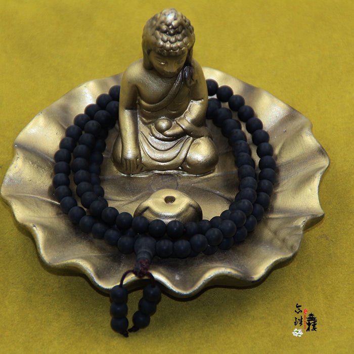 Natural Medicinal Amber Mala Beads - view 3