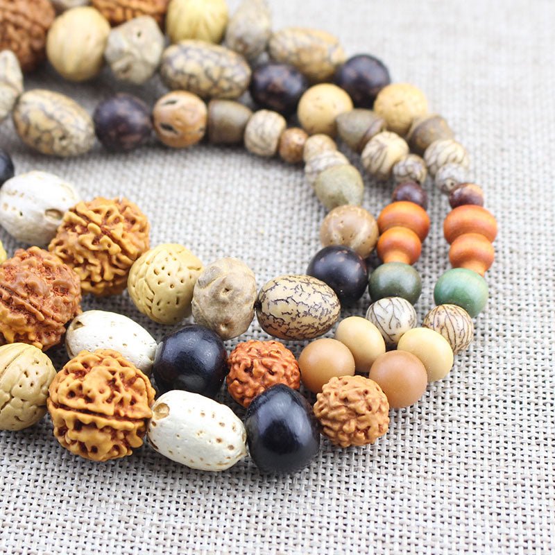 【Special offer】Natural Multi-Bodhi Seed Mala | 108 Beads Meditation - view 6