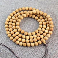 Taihang Cliff Cypress 108‑Bead Mala Bracelet - Buddhabelief