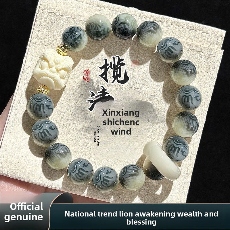 Waking Lion Bodhi Lady Beaded Bracelet - Buddhabelief
