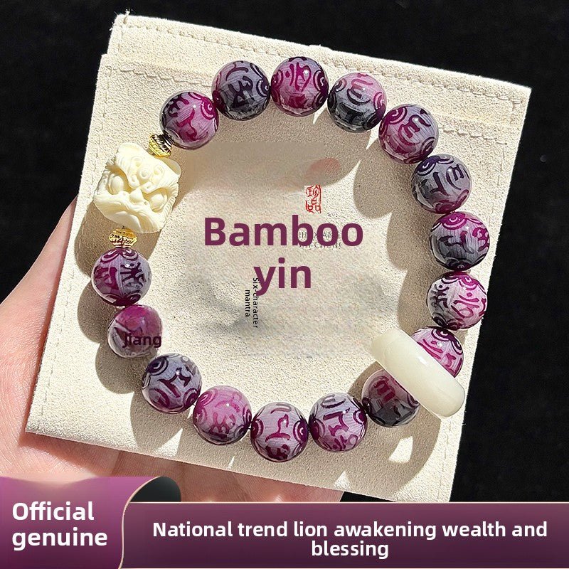 Waking Lion Bodhi Lady Beaded Bracelet - Buddhabelief