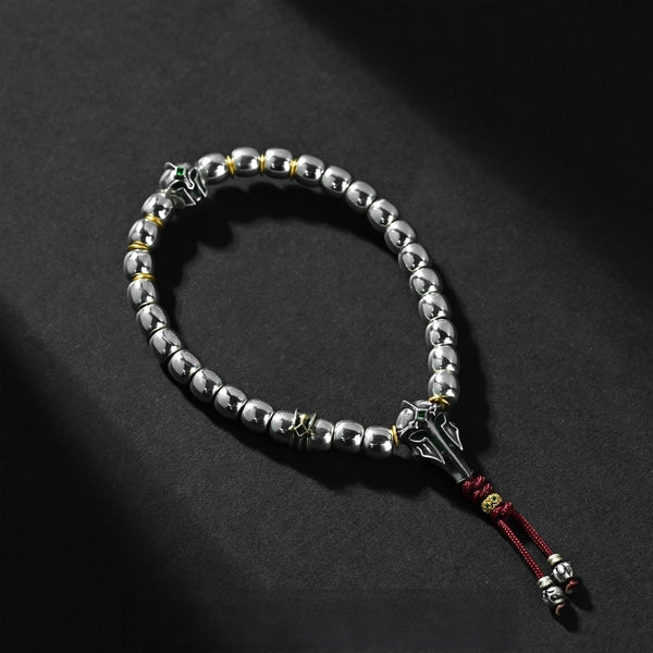 Xuange Armor 925 Silver Mala | Evil-Suppressing Handheld