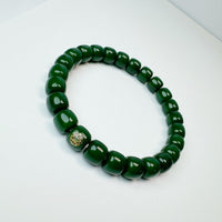 Ancient Plant - Dyed Natural Bodhi Root Bracelet – High - End Handcrafted Old - Style Series - Buddhabelief