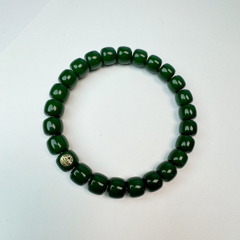 Ancient Plant - Dyed Natural Bodhi Root Bracelet – High - End Handcrafted Old - Style Series - Buddhabelief