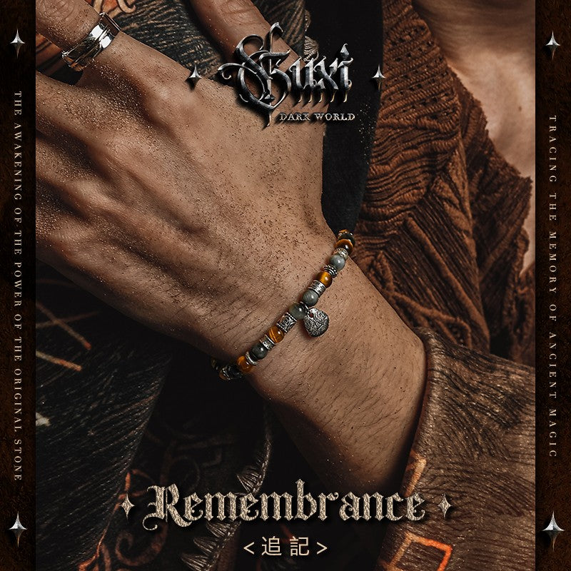Remembrance 925 Silver Mixed Bead Bracelet — view 2
