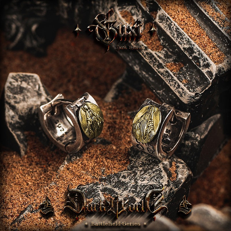 Forgotten Relic 925 Silver Vintage Studs — view 3