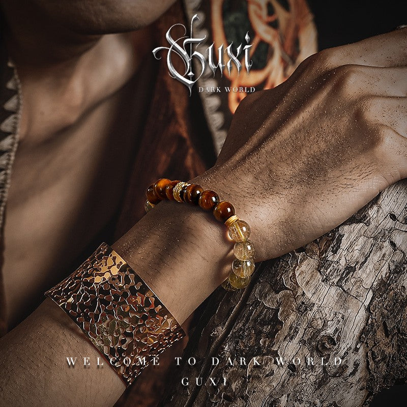 Bathed in Light 925 Silver Bracelet for Him — view 3