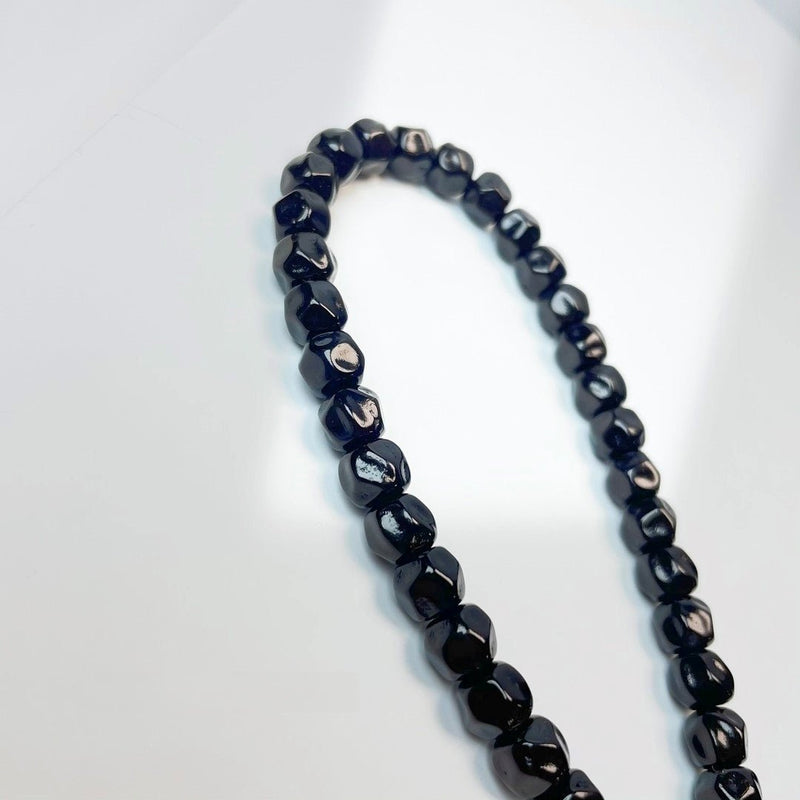 Chocolate Bracelet | Vajra Collection, a fully hand - carved chocolate and black gold coconut palm bracelet - Buddhabelief