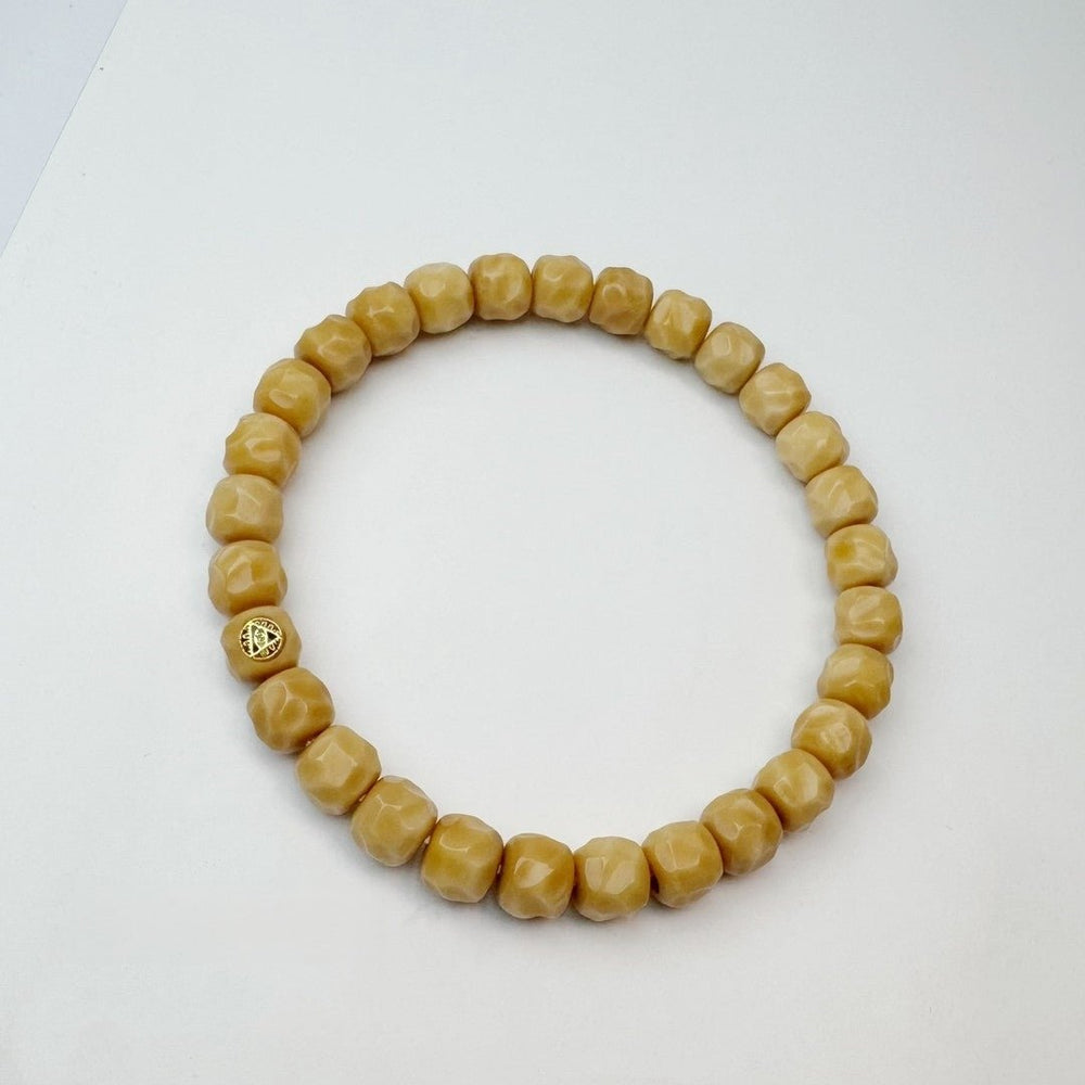 8×7mm Dragon Back Bodhi Bracelet – Cheese Style Invisible, Sugar Heart Style - view 4
