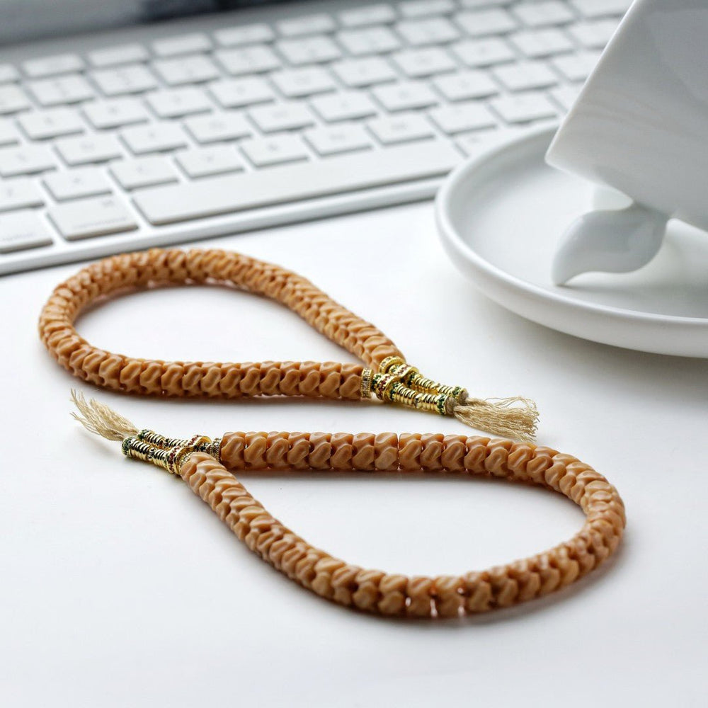 Dragon Spine Bodhi Mala | Handcrafted for Peace & Wealth — view 2