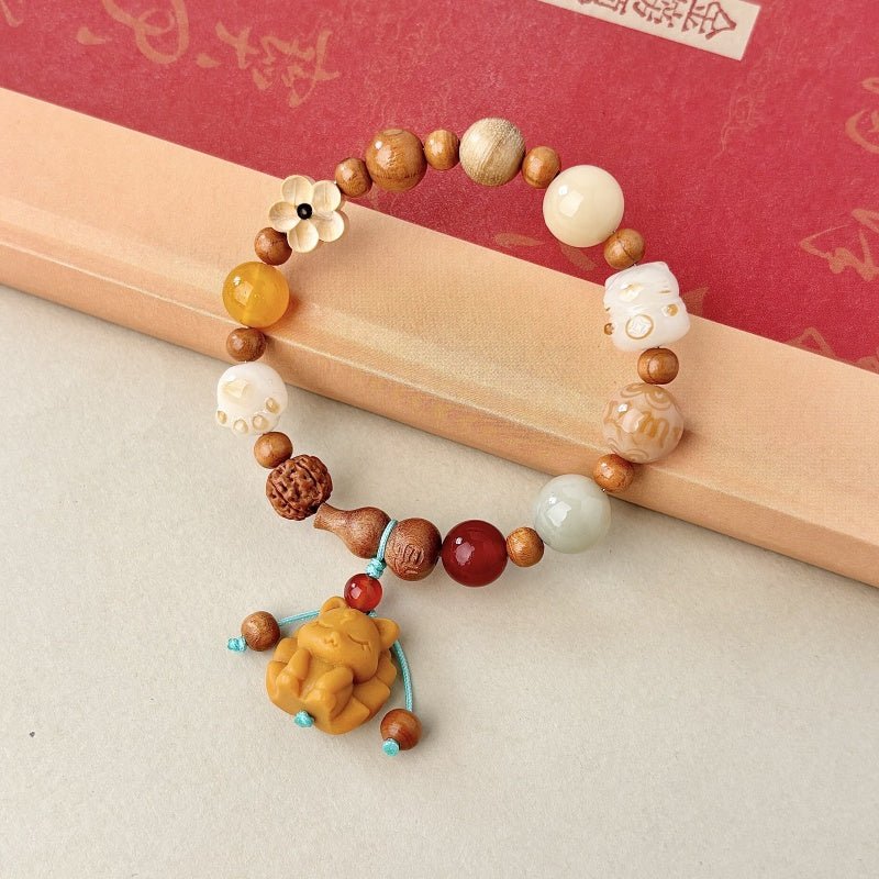 Multi - jeweled Bodhi Bead Bracelet - Buddhabelief