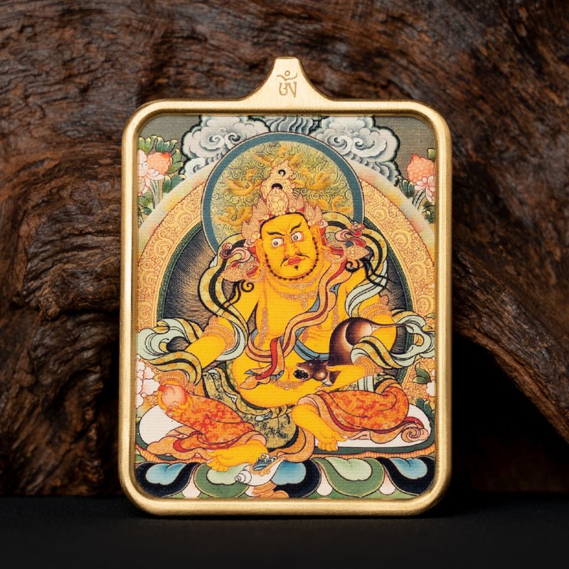 【Wealth and peace】Yellow Wealth Deity — view 1