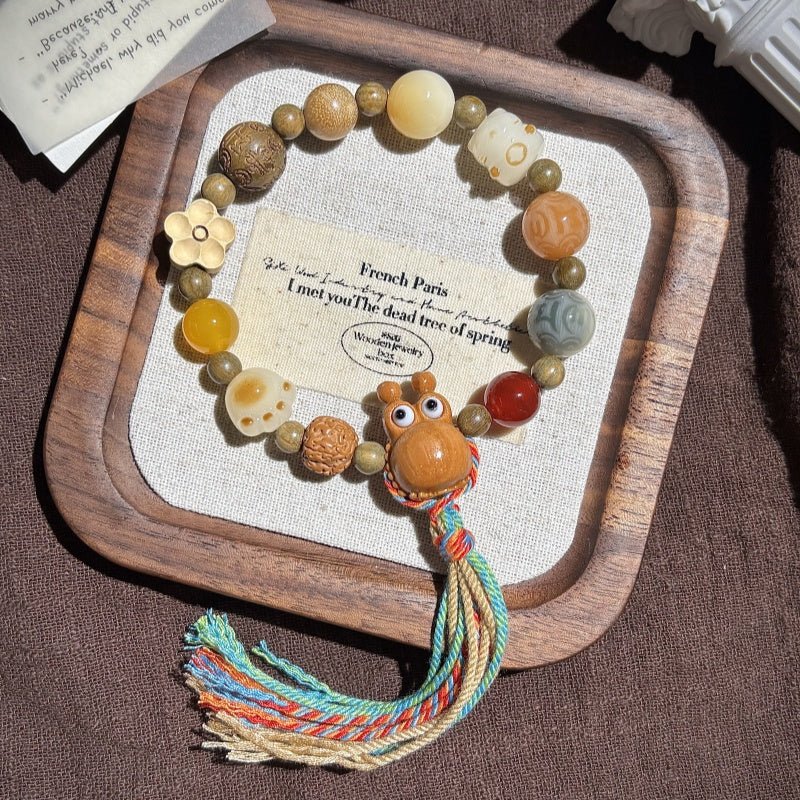 Multi - jeweled Bodhi Bead Bracelet - Buddhabelief