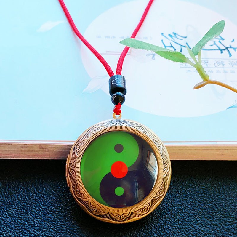 Taoist Eight Trigram Amulet Pendant | Protective Charm - view 3