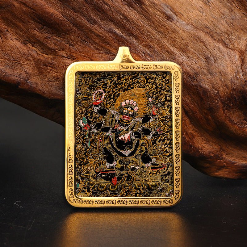 【Wealth growth】Six - armed Mahakala - Buddhabelief
