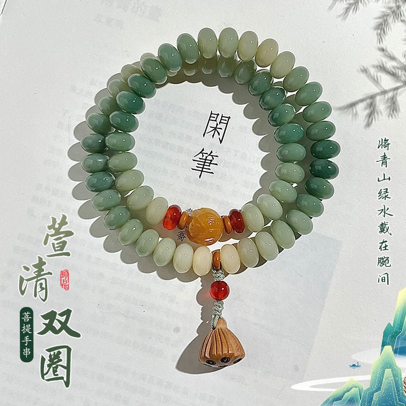Multi - jeweled Bodhi Beads - Buddhabelief