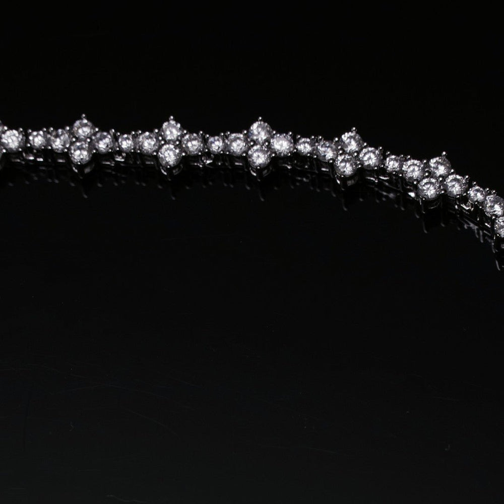 "Crown of Thorns" Iced Out Hexagram Pendant Necklace (Micro-Pave Streetwear Series) - view 3