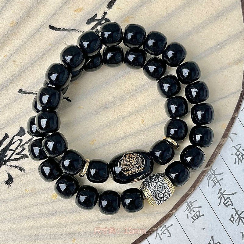 Double-Wrap Bodhi Meditation Prayer Beads — Handcrafted Spiritual Mala - view 2