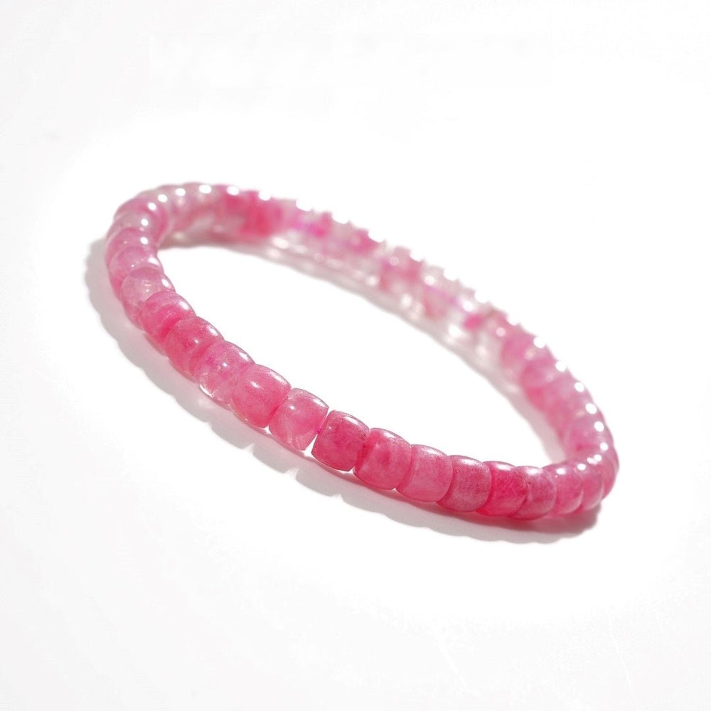 Rose Quartz Bracelet — 6mm Natural Gemstone | Shine Your Light - view 1