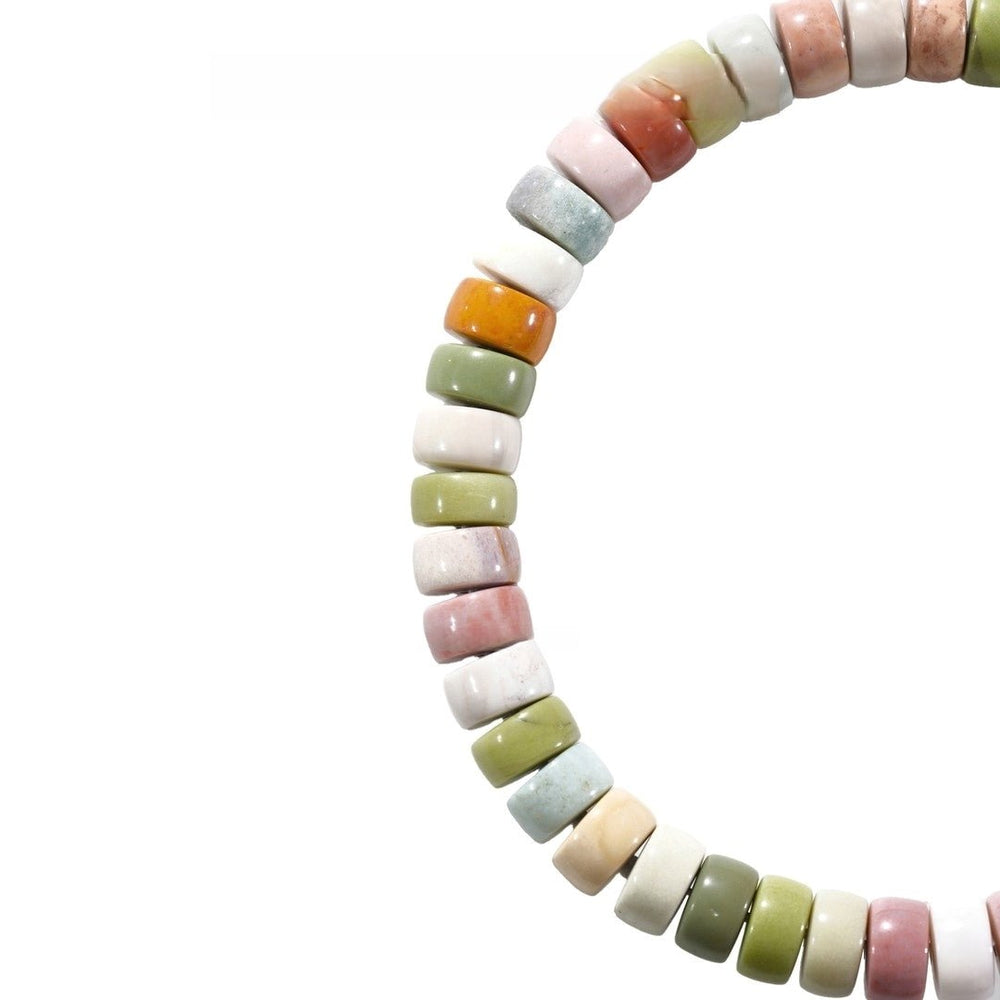 Tibetan Blessed Alashan Agate Bracelet for Positive Energy - view 2