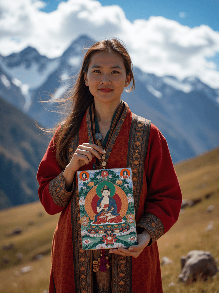 The Power of Thangka Pendants: Wearable Tibetan Sacred