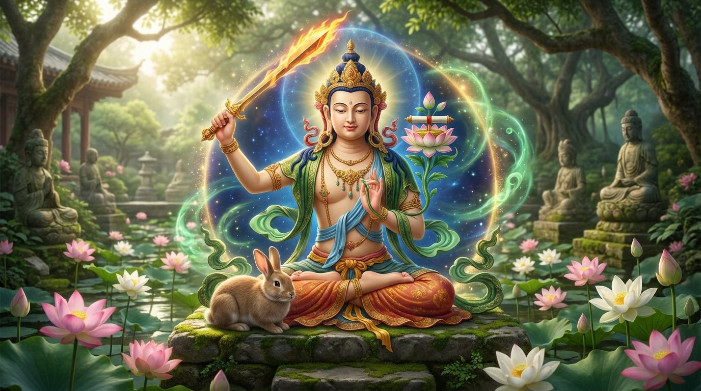 1987 Rabbit Guardian Buddha 2026: The Wisdom of Gentle Strength - Buddhabelief