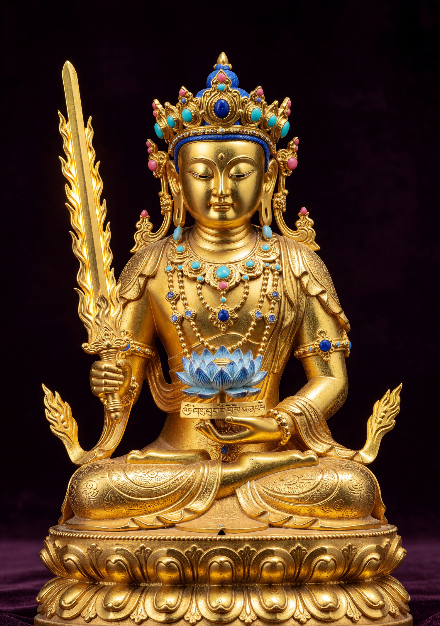 2001 Guardian Buddha: Snake Year — Manjushri Guide