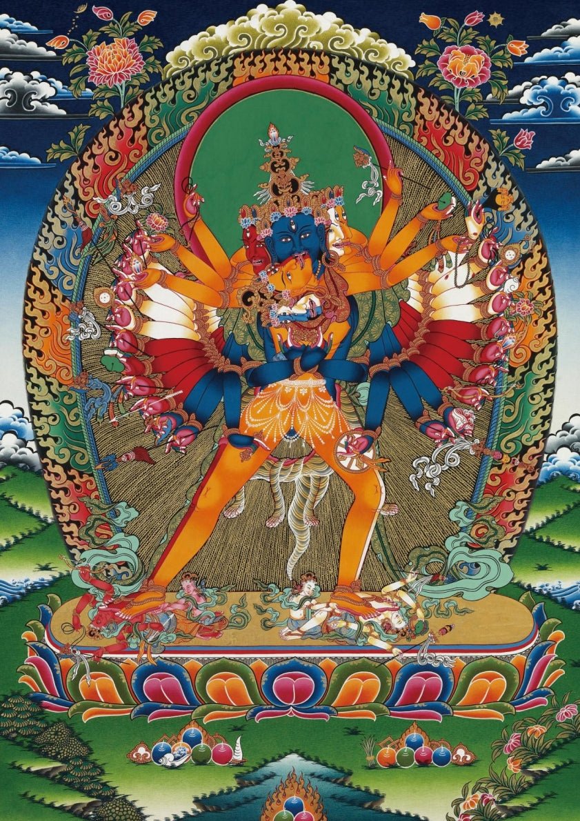 Kalachakra Thangka: The Wheel of Time