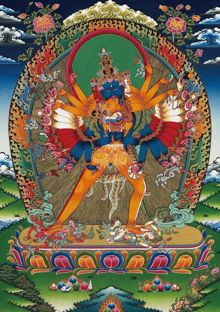 Kalachakra Thangka: The Wheel of Time