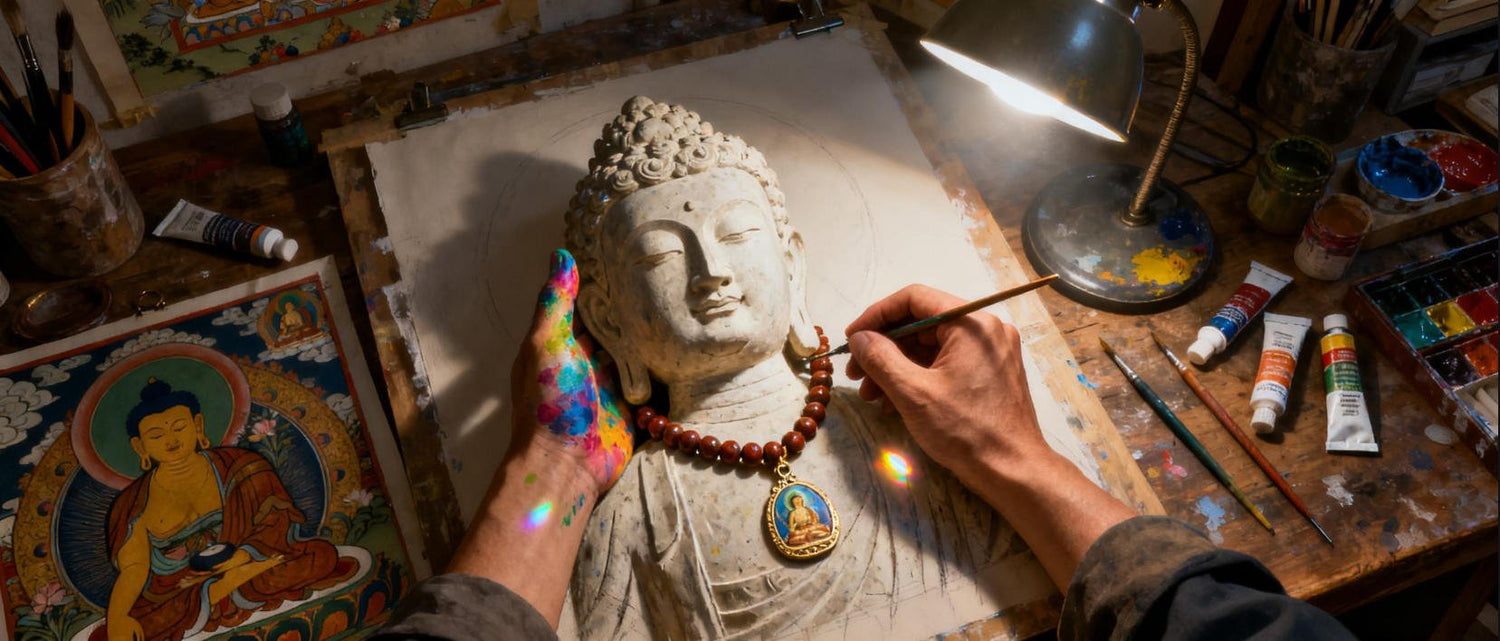 The Spiritual Power of Eye Mala: A Guide to Buddha Belief Jewelry - Buddhabelief