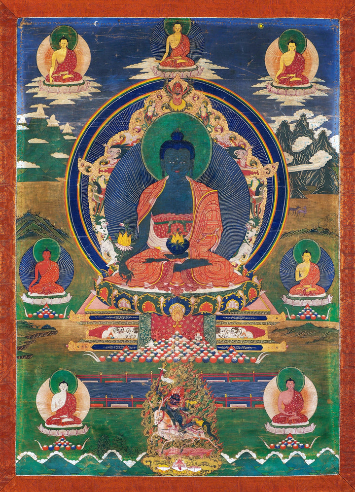 Meet the Medicine Buddha: Tibet’s Healing Deity of Compassion & Wellness - Buddhabelief