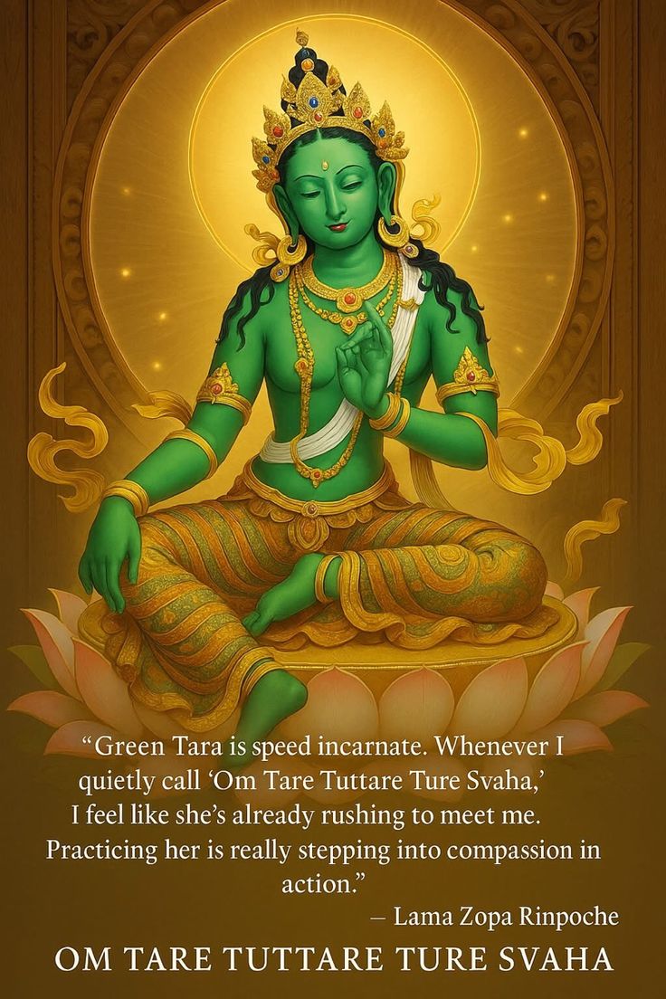 Who Is Green Tara? 6 Core Meanings + Benefits of Wearing Green Tara Thangka
