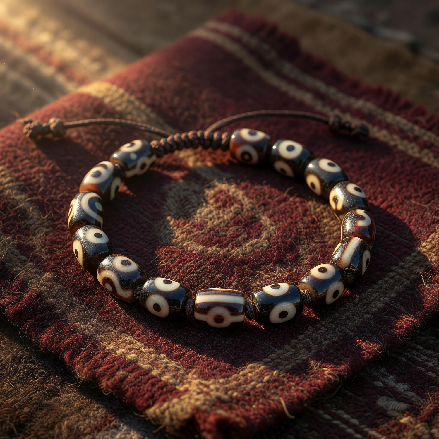 Dzi Bead Bracelet: Authenticity & Protection Guide — authentic Tibetan Buddhist guide by Buddhabelief