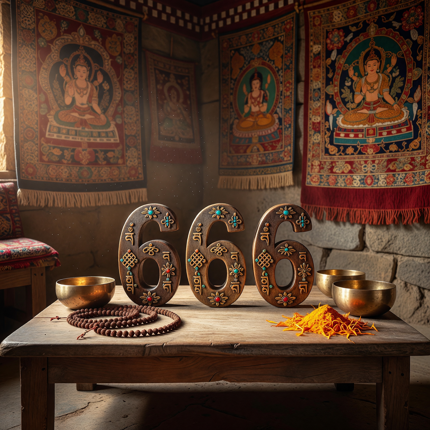 666 Angel Number: Balance Not Evil — Tibetan Buddhist View — authentic Tibetan Buddhist guide by Buddhabelief