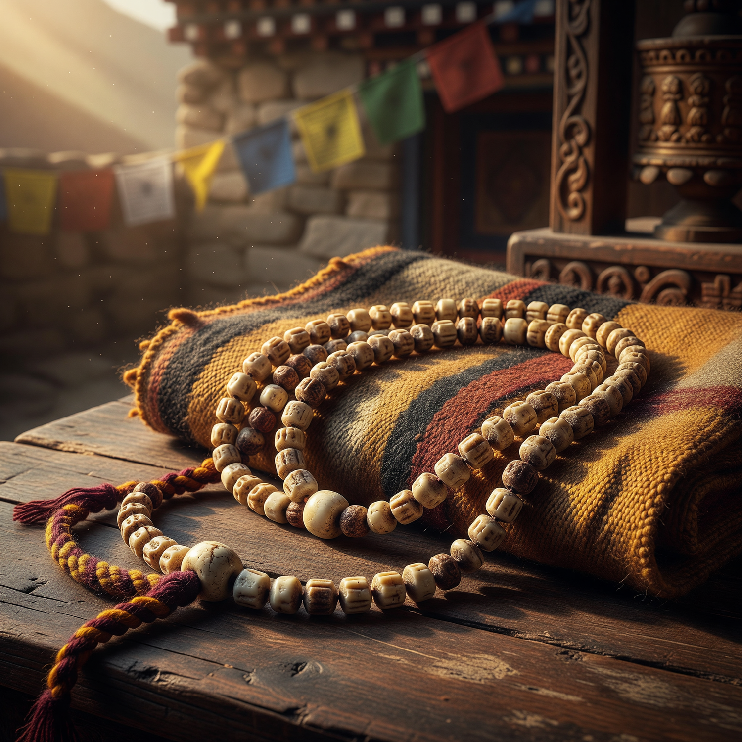Yak Bone Mala Meaning: Impermanence & Tibetan Tradition — authentic Tibetan Buddhist guide by Buddhabelief