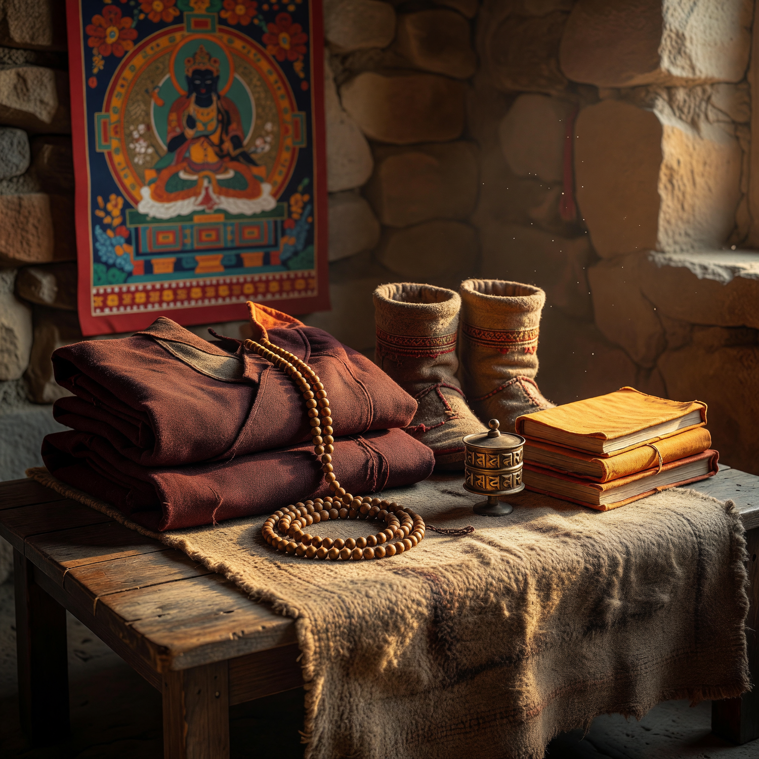 Essentials of Traditional Tibetan Clothing: Sacred Garments Guide — authentic Tibetan Buddhist guide by Buddhabelief