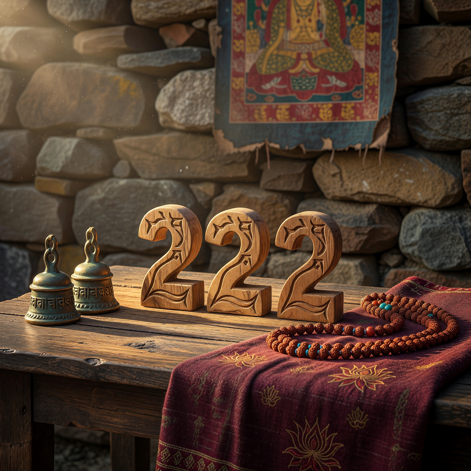 222 Angel Number: Yin Yang Balance & Relationships — authentic Tibetan Buddhist guide by Buddhabelief