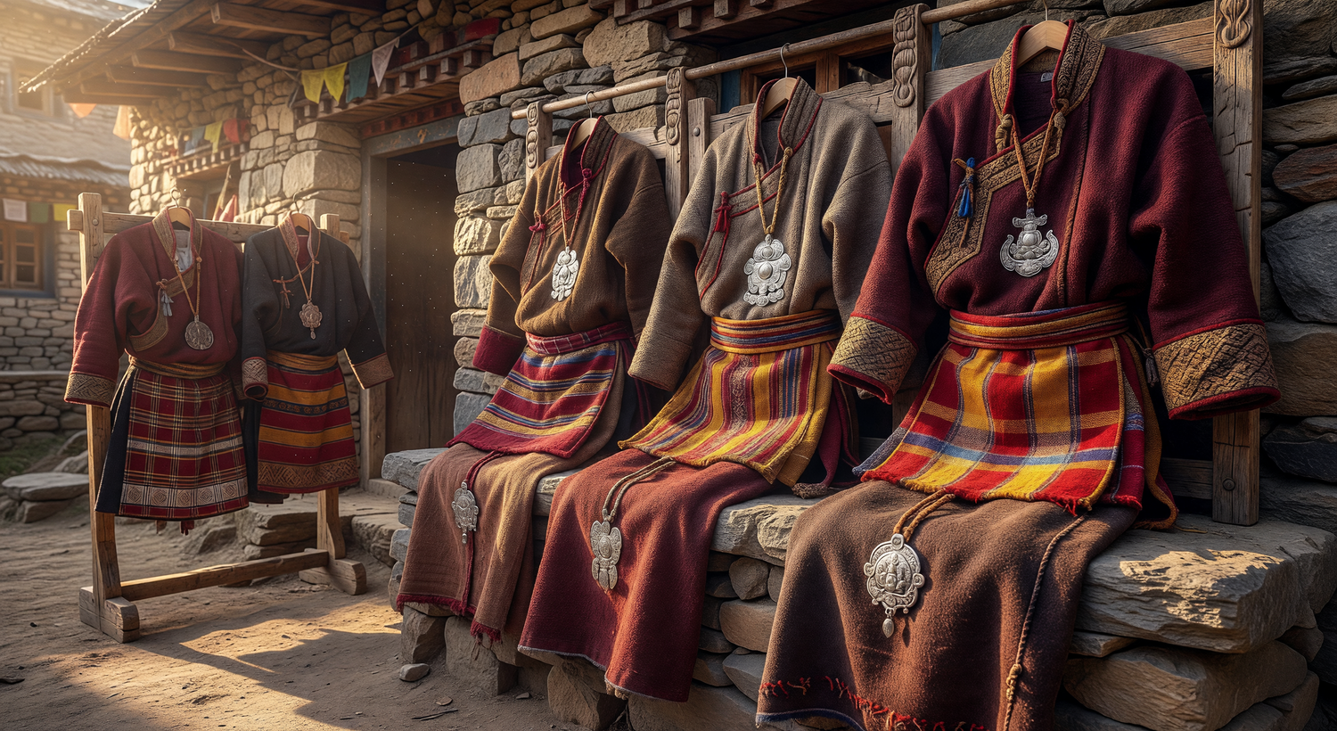 Tibetan Traditional Clothing — authentic Tibetan Buddhist guide | Buddhabelief