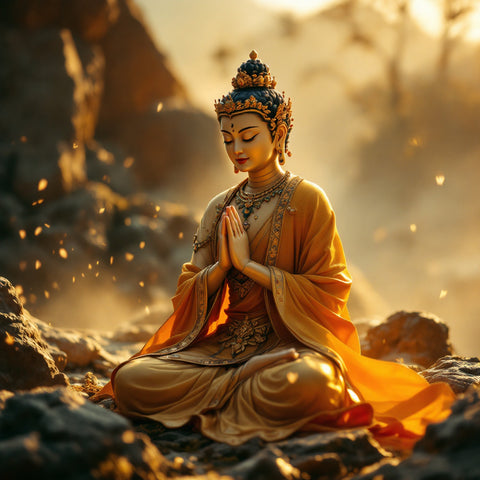 777 Angel Number Meaning 2026: Seven Enlightenment Factors & Spiritual Luck — authentic Tibetan Buddhist guide by Buddhabelief