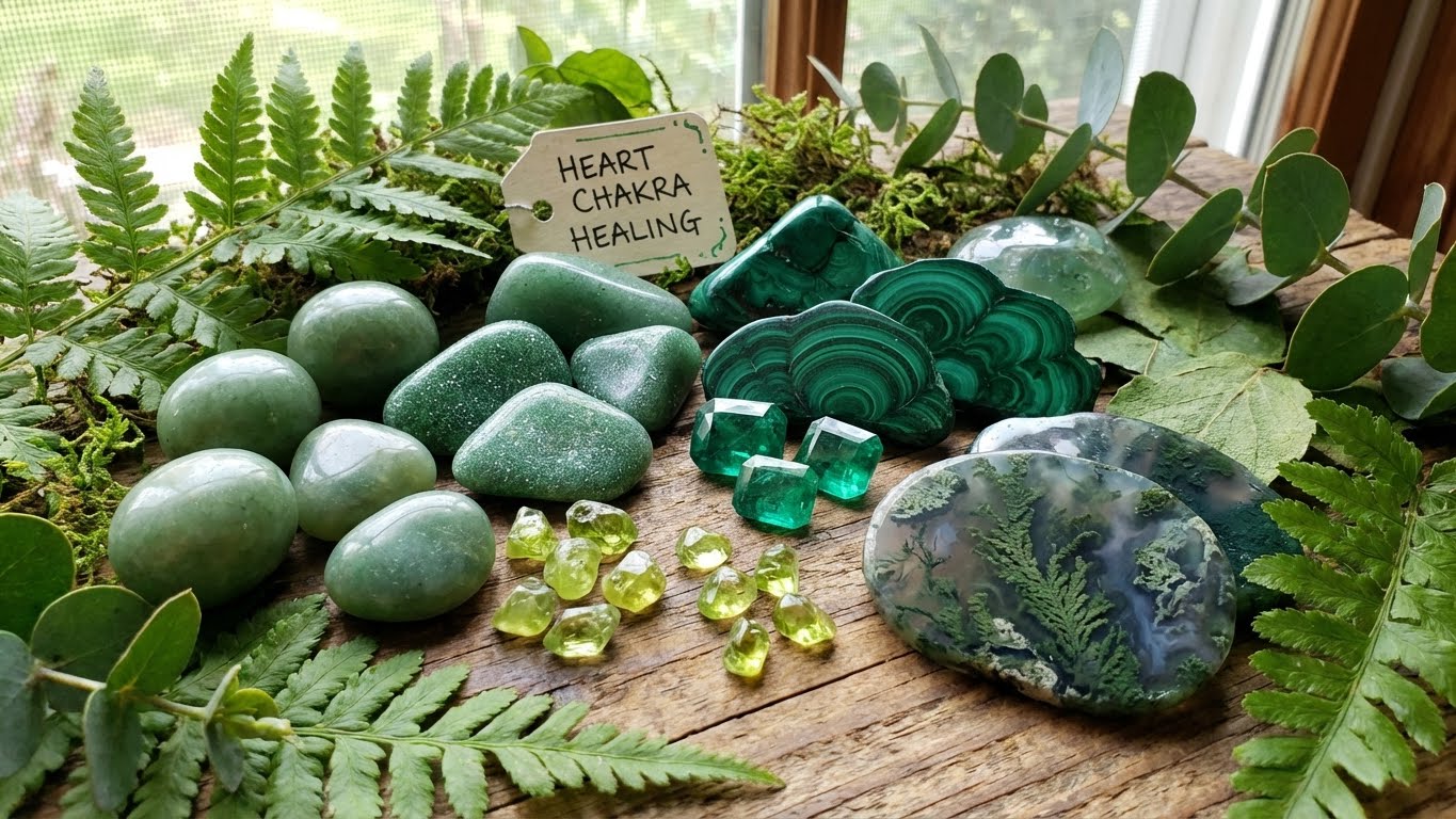 Green Crystals: Complete Guide to Heart Healing, Prosperity & Growth - Buddhabelief