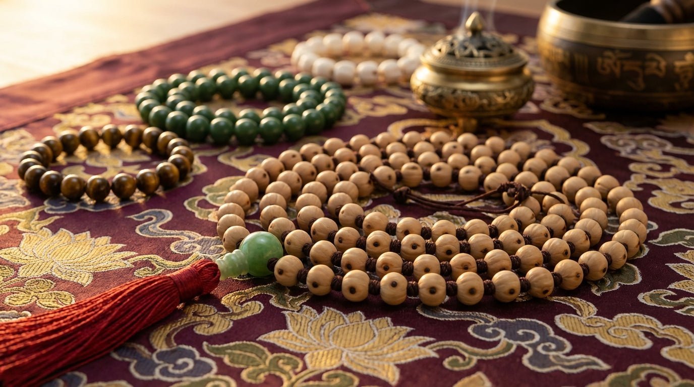 Mala Beads Complete Guide: 108, 54, 27 & 21 Bead Traditional Buddhist Prayer Beads - Buddhabelief