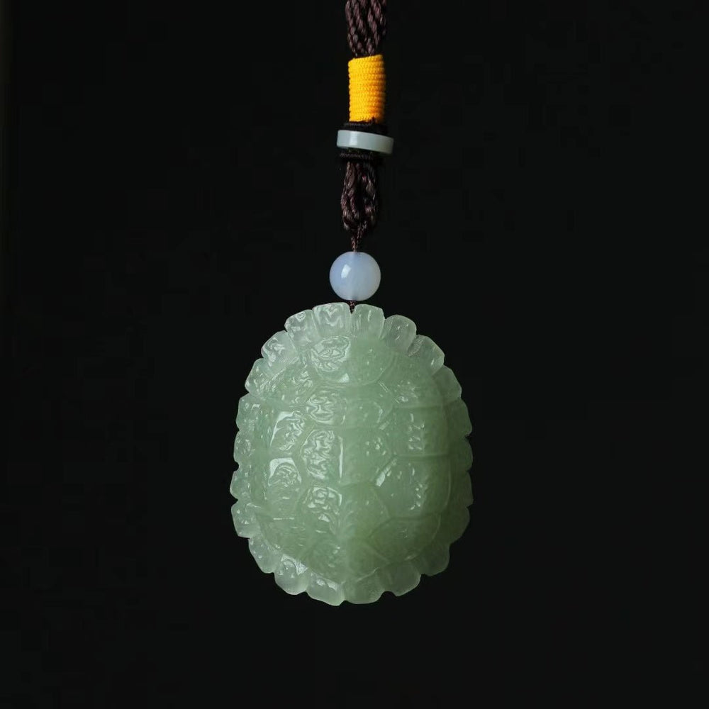 Glow‑in‑the‑Dark Malaysian Jade Pendant Collection - view 1